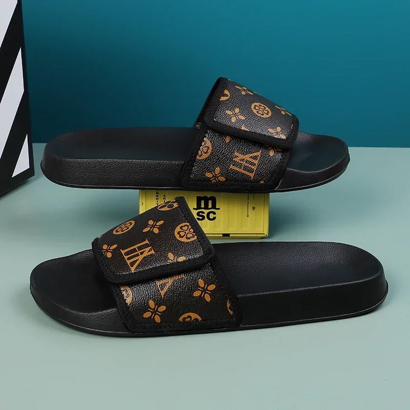メンズ本革サンダル快適な男性サンダルハウススリッパ男性夏の靴 - Men Shoes Sale のレビューと価格