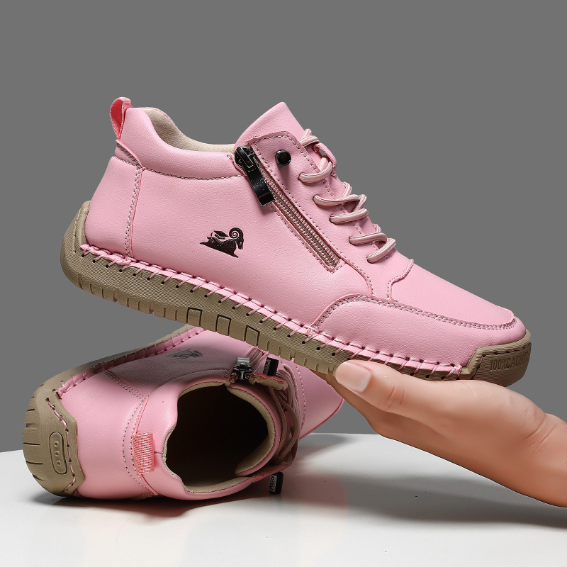 女性用スニーカー手作りレザーカジュアルシューズアウトドアソフ - Men'S Shoes Qn のレビューと価格