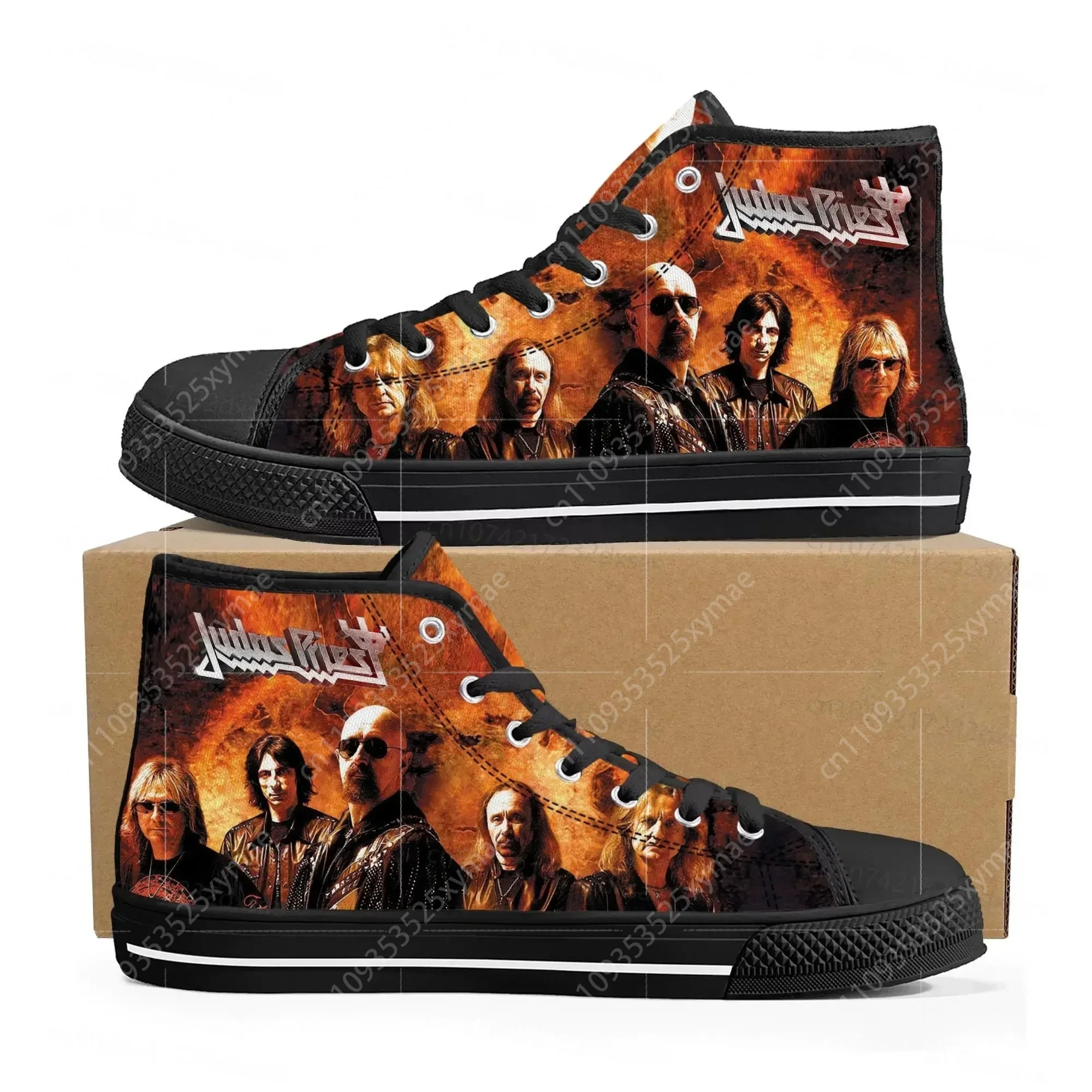 ジューダス・プリーストヘビーメタルロックバンドハイトップ高品 - Men'S Shoes Qn のレビューと価格
