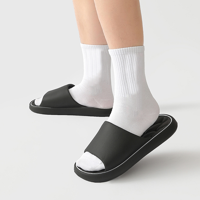 ビッグサイズメンズスリッパ夏軽量屋内ホームバスルームサンダル - Men Shoes Sale のレビューと価格